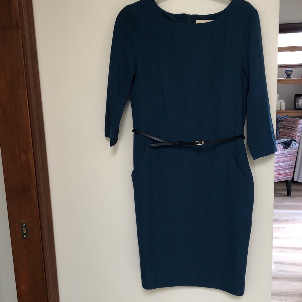 MM La Fleur Etsuko turquoise dress with pockets - size 10